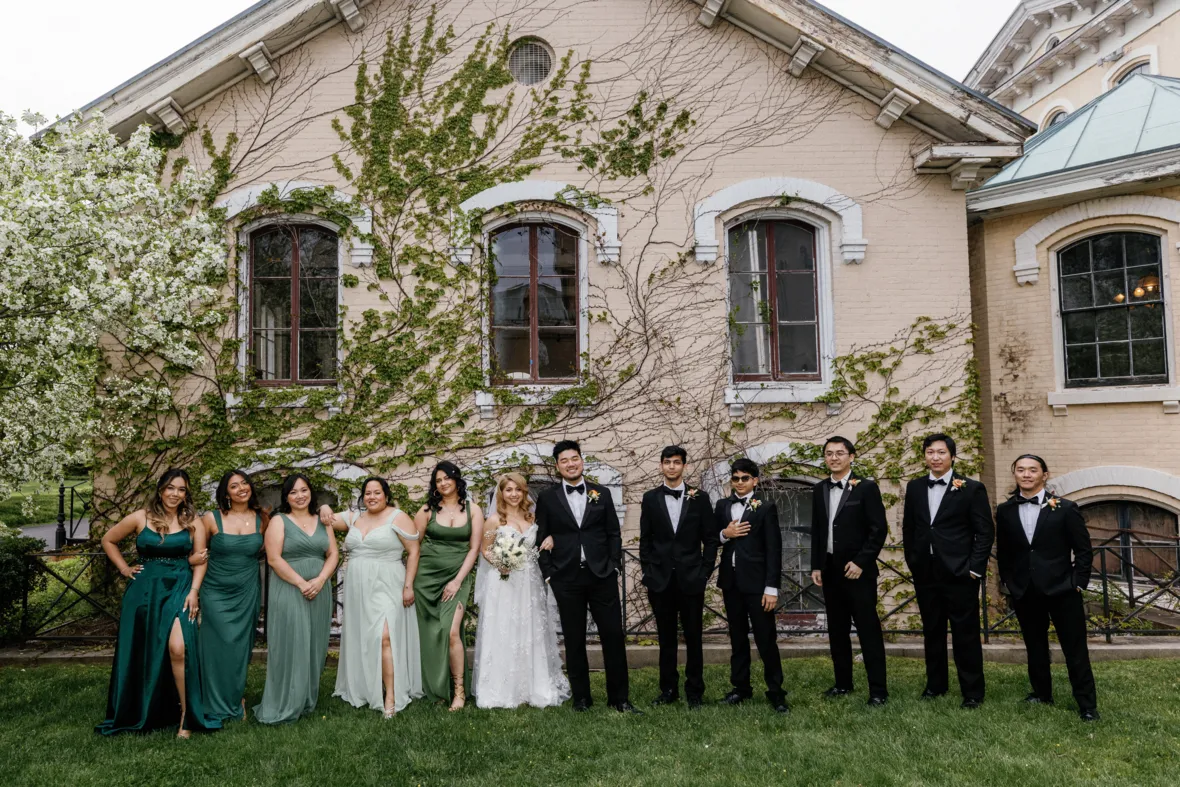 Bridal party portrait