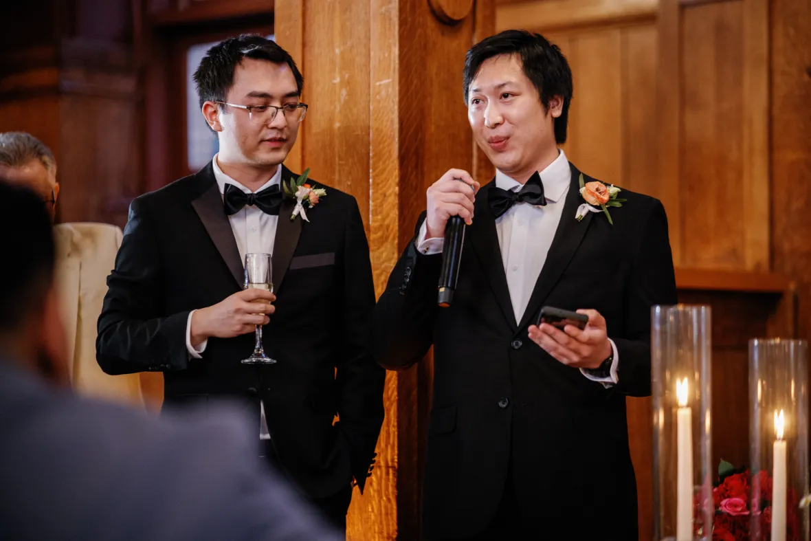 Best man toast