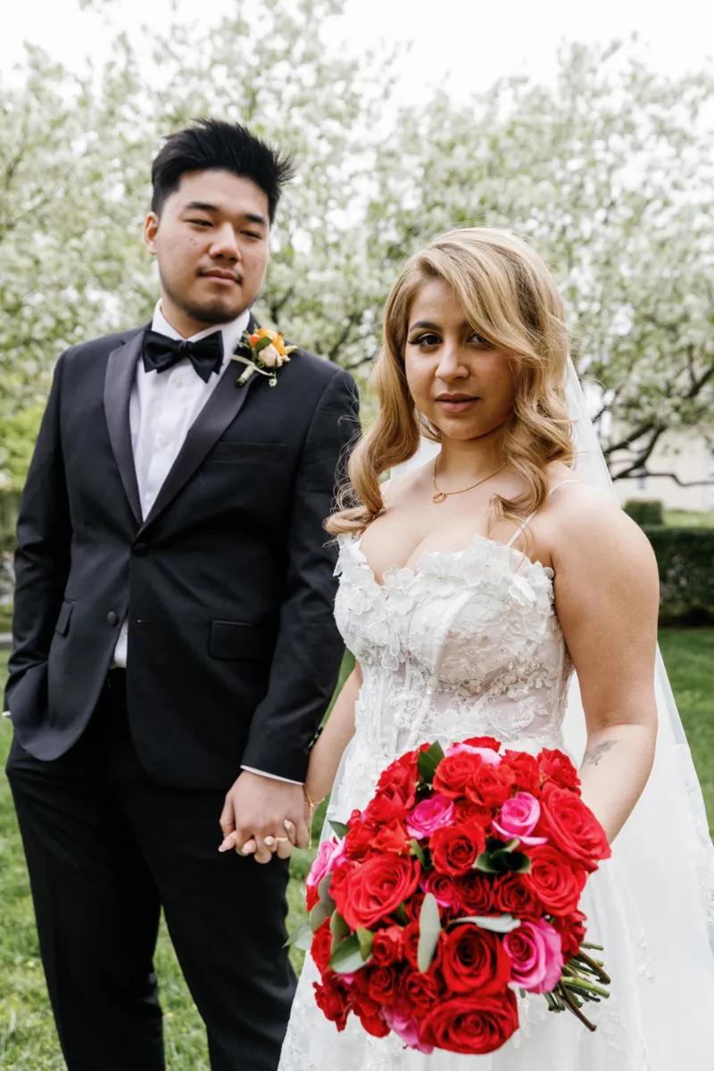 Snug Harbor wedding portrait