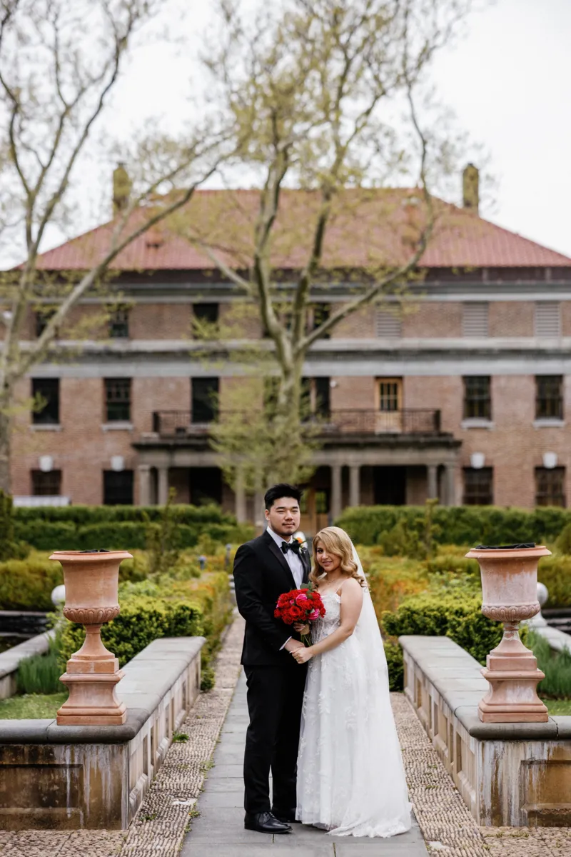 Interracial Staten Island wedding photography