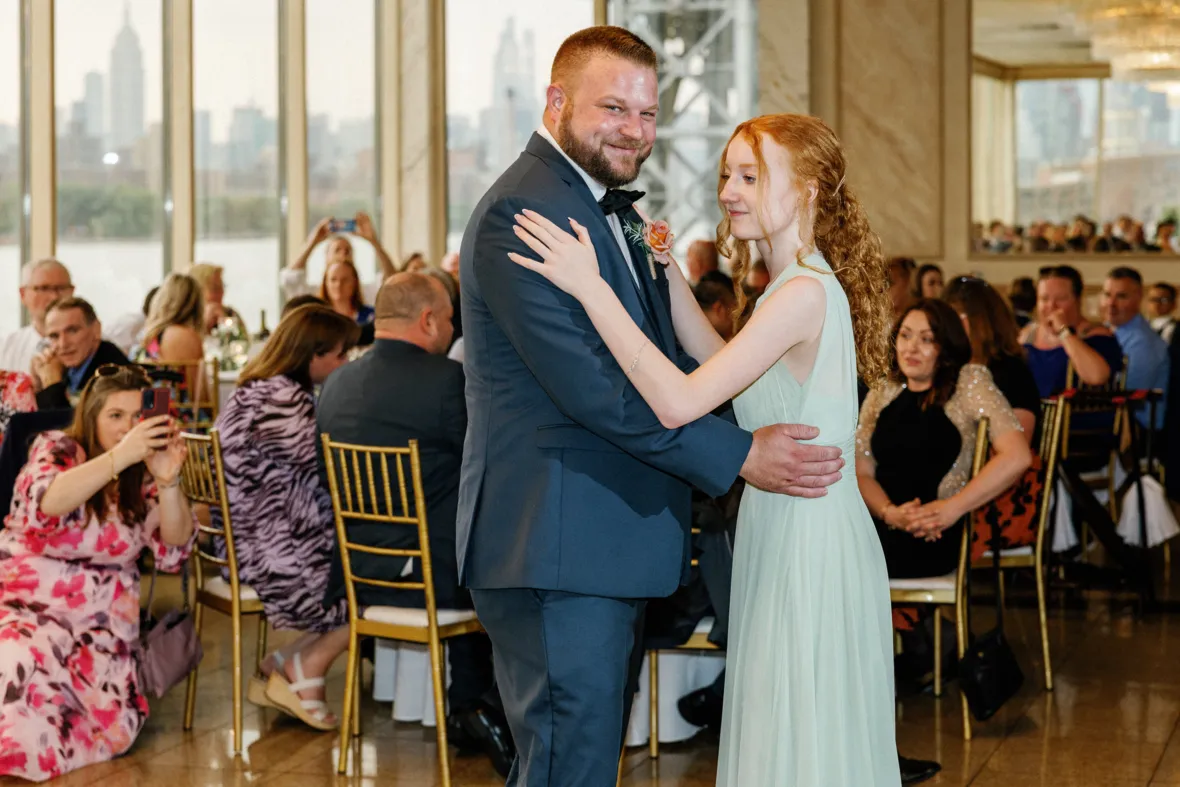 Groom daughter dance