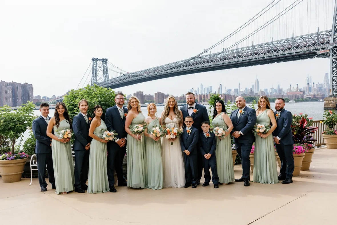 Bridal party portrait