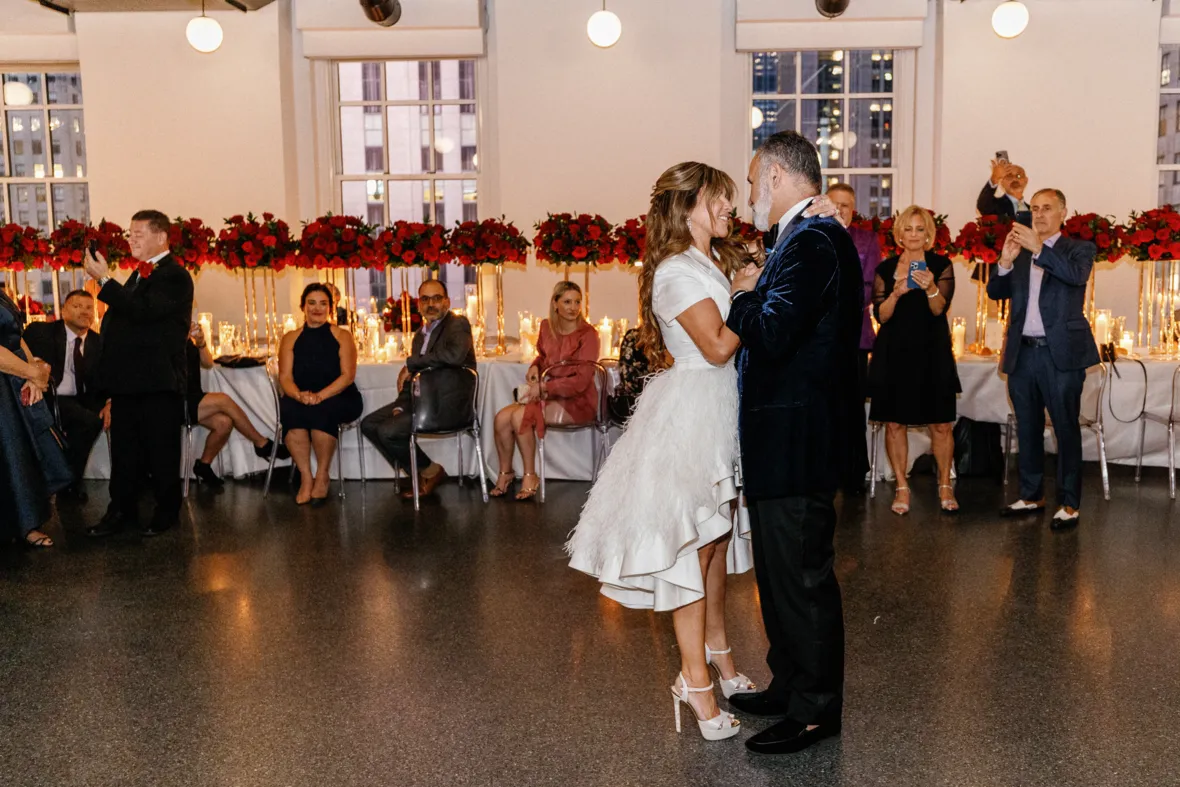 First wedding reception dance