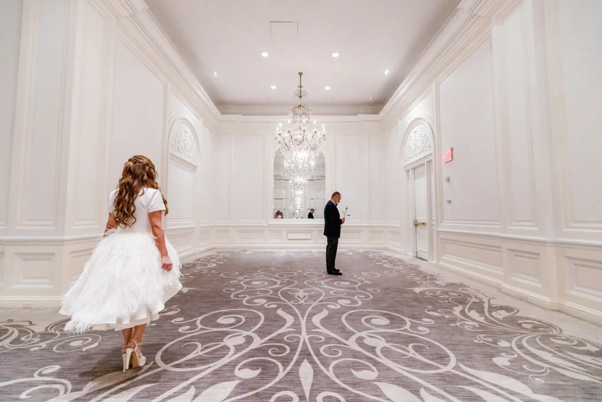 New York Lotte hotel wedding reveal